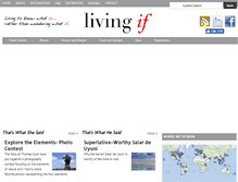 Tablet Screenshot of livingif.com